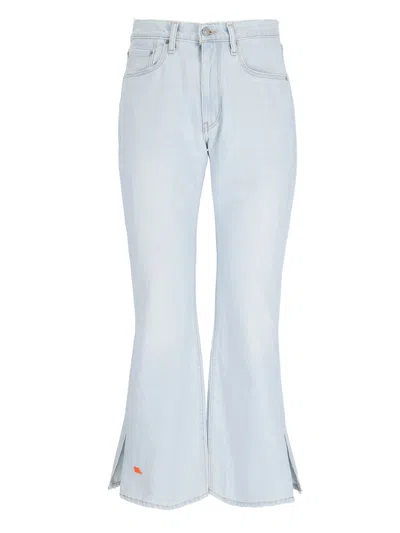 Erl X Levis Bootcut Jeans In Light Blue