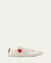 Erl X Play Low Top Sneakers W/ Red Heart, Toddlers/kids In 2 - Beige