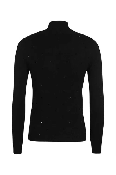 Ermanno Black High Neck Sweater