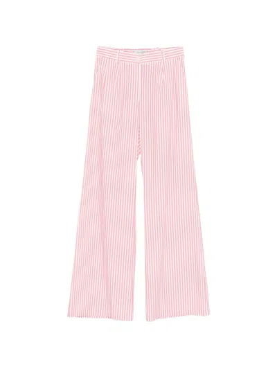 Ermanno Bubble Pink Cotton Pants