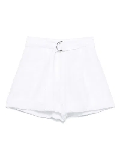 Ermanno Cotton Belted Shorts