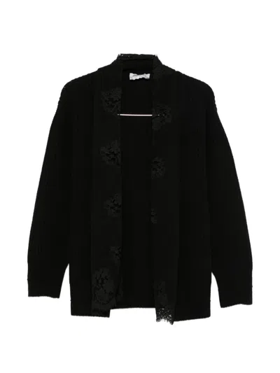 Ermanno Cotton Cardigan In Black