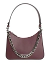 Ermanno Di Ermanno Scervino Woman Handbag Burgundy Size - Cow Leather In Red