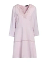 Ermanno Di Ermanno Scervino Woman Mini Dress Pink Size 12 Polyester In Pink
