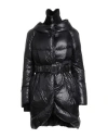 Ermanno Di Ermanno Scervino Woman Puffer Black Size 6 Polyamide In Black