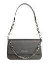Ermanno Di Ermanno Scervino Woman Shoulder Bag Charcoal Size - Cow Leather