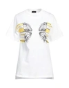Ermanno Di Ermanno Scervino Woman T-shirt White Size 4 Cotton In White