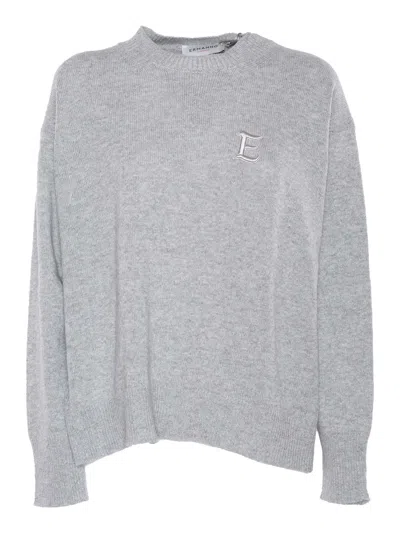 Ermanno Di E.scervino Maglia 与应用 In Gray
