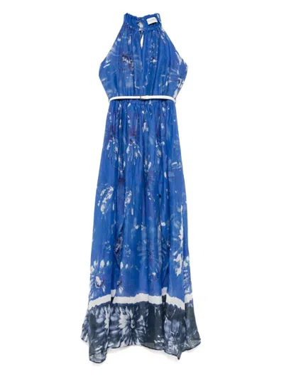 Ermanno Dress In Blue