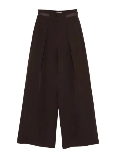 Ermanno Elastan Pantalon In Brown