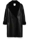 Ermanno Faux Fur Midi Coat