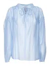 Ermanno Ermanno Scervino Blouse In Light Blue