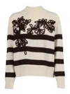 Ermanno Ermanno Scervino High Neck Sweater In White