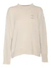 Ermanno Ermanno Scervino Knitted Fabric With Insert In Yellow