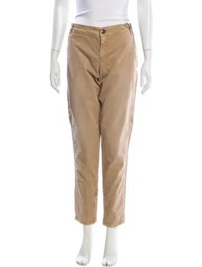 Pre-owned Ermanno Ermanno Scervino Mid-rise Straight Leg Jeans W/ Tags In Neutral