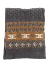 Ermanno Ermanno Scervino Scarf In Grey