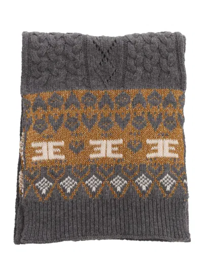 Ermanno Ermanno Scervino Scarf In Grey