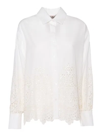 Ermanno Ermanno Scervino Shirt In Neutral