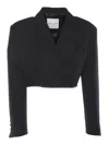 Ermanno Ermanno Scervino Short Blazer In Black