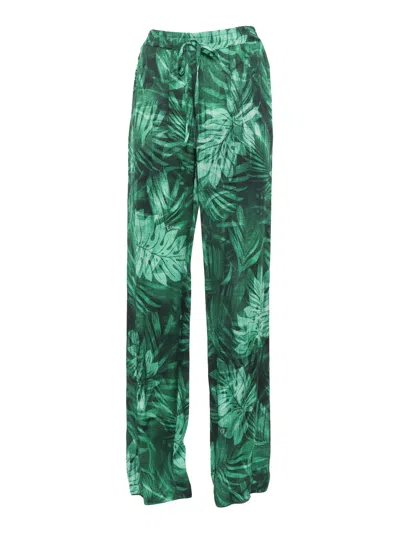 Ermanno Ermanno Scervino Soft Foresta Trousers In Green