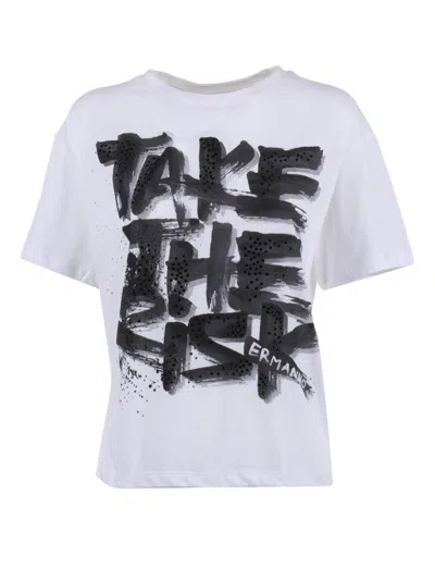 Ermanno Ermanno Scervino T-shirt In White