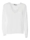 Ermanno Ermanno Scervino White Shirt With Lace In White