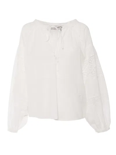 Ermanno Ermanno Scervino White Shirt With Lace
