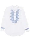 Ermanno Firenze Embroidery Shirt M/l
