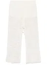 Ermanno Firenze Guipeure Lace Trousers