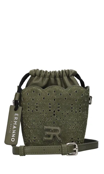 Ermanno Firenze Bags.. In Verde Blu E Verdi
