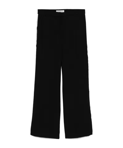 Ermanno Firenze Belt Loop Casual Pants In Black