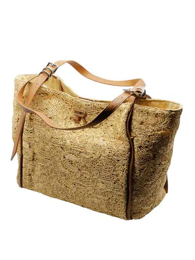 Ermanno Firenze Bolso Shopping - Beis