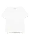 Ermanno Firenze Broderie Anglaise-panel T-shirt