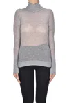 Ermanno Firenze By Ermanno Scer Turtleneck Pullover With Mini Sequins