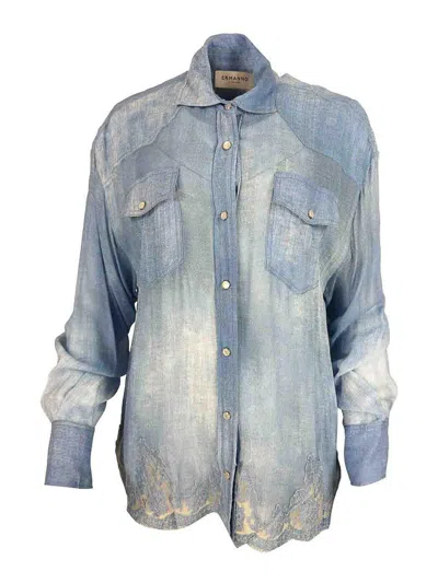 Ermanno Firenze Shirt In Blue