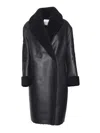 Ermanno Firenze Coat In Black