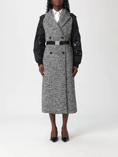 Ermanno Firenze Coat  Woman Color Grey In Gray