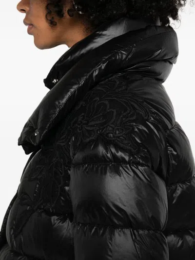 Ermanno Firenze Coats Blacks And Greys