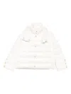Ermanno Firenze High-neck Puffer Jacket In White