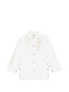 Ermanno Firenze Coats White In White
