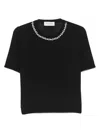 Ermanno Firenze Crew-neck T-shirt In Black