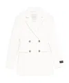 Ermanno Firenze Double-breasted Blazer In White