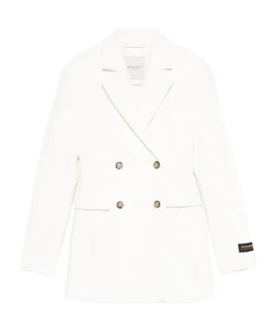 ERMANNO FIRENZE DOUBLE-BREASTED BLAZER