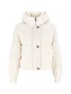 Ermanno Firenze Down Jacket In White
