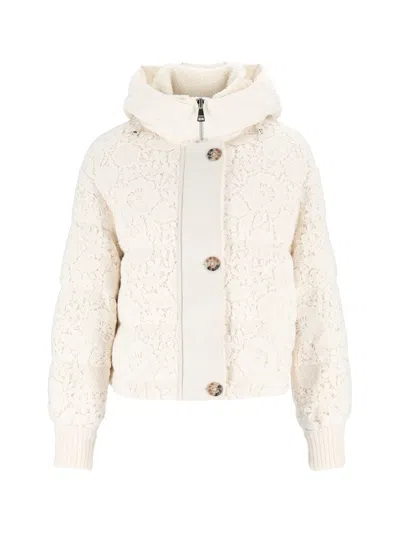 Ermanno Firenze Down Jacket In White