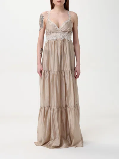 Ermanno Firenze Dress  Woman Color Honey