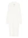 Ermanno Firenze Embroidered-appliqué Dress In White