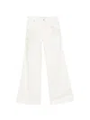 Ermanno Firenze Lace-embroidered Flared Pants In White