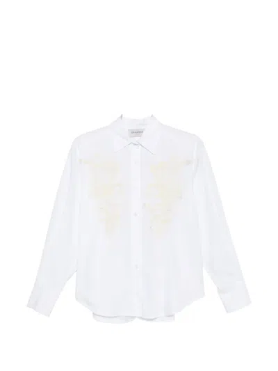 Ermanno Firenze Shirts Light And Natural In White
