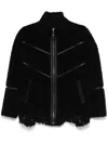 ERMANNO FIRENZE FAUX-SHEARLING JACKET